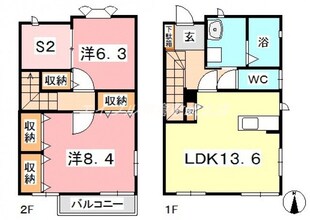 妹尾貸家の物件間取画像